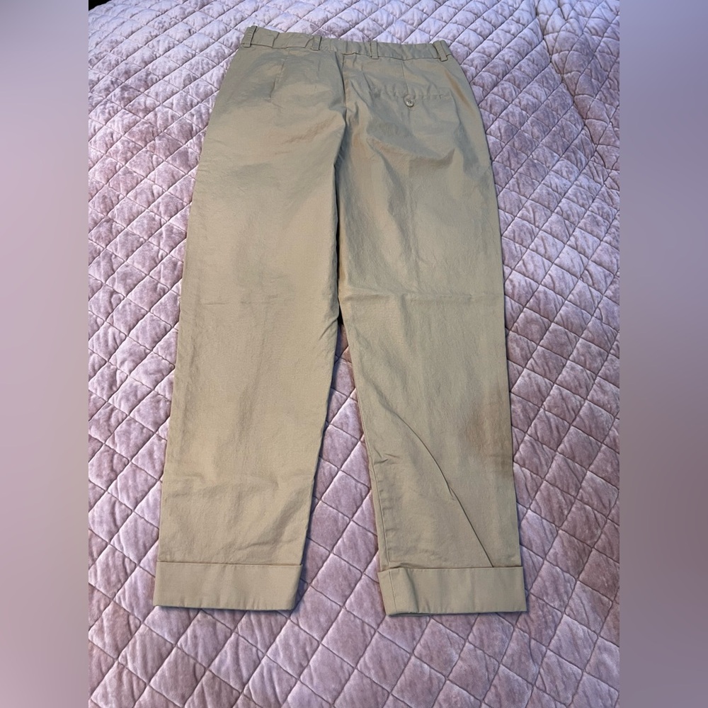 3.1 Phillip Lim Olive Cuffed Chino Pants